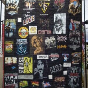 Rock N Roll Quilt Blanket Lk08  Quilt